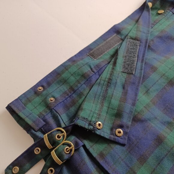 Utility Tartan Plaid Kilt - Picture 4 of 13